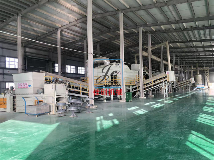 垃圾處理一體機(jī)現(xiàn)場(chǎng)