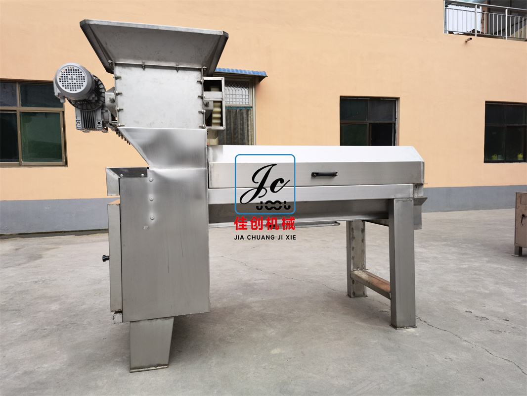 石榴剝皮機的工作原理