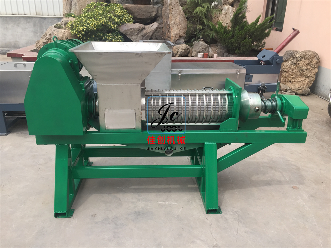 果蔬螺旋壓榨機在果蔬汁生產中的特性優勢