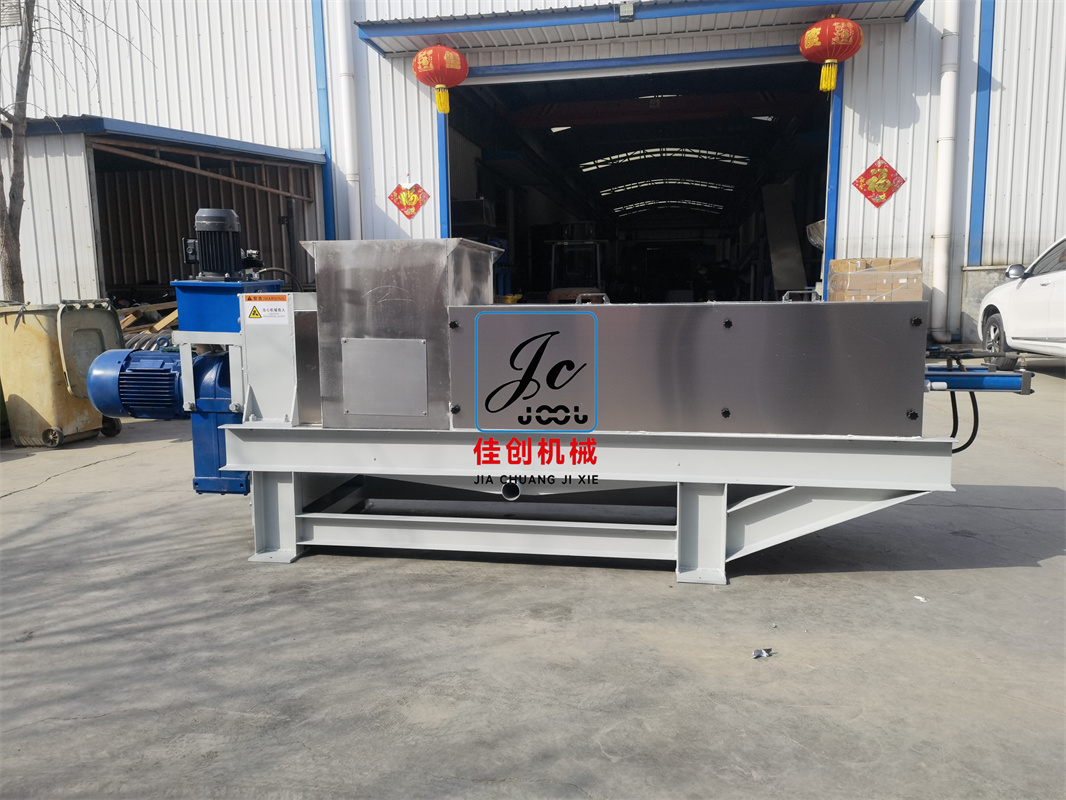 廢棄水果蔬菜處理設備—螺旋擠壓脫水機